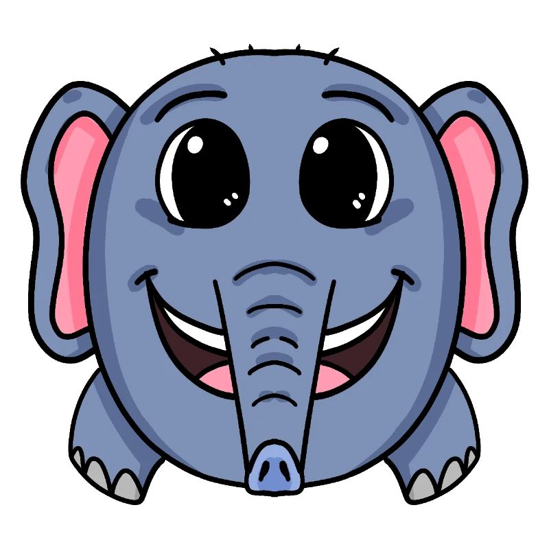 Eléphant mignon