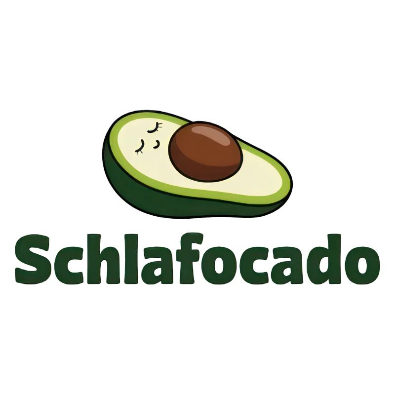 Schlafocado - Fun Avocado Design