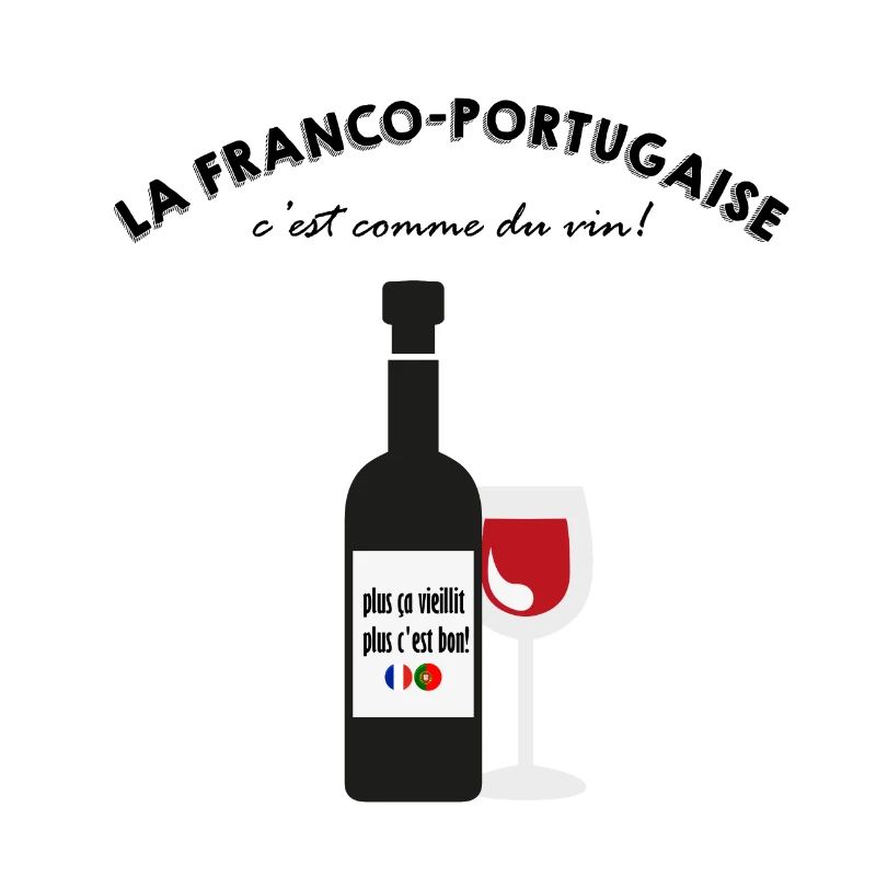 la franco-portugaise, c'est comme du vin!