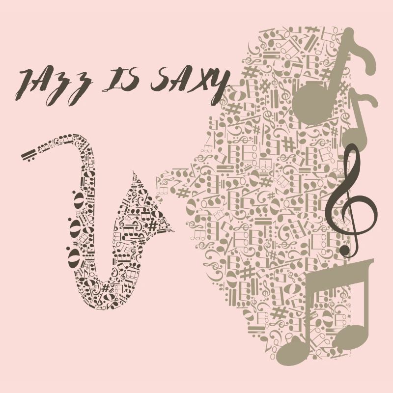 Musical Saxophone Design in Notes