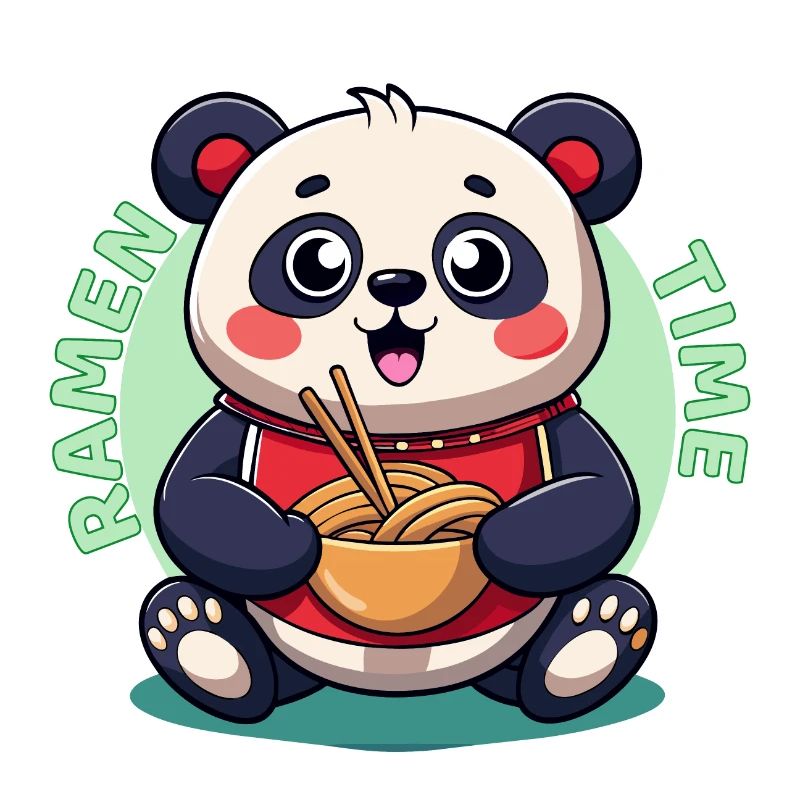 Ramen-Panda Zeit