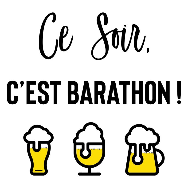 Heute Abend ist ein Barathon!