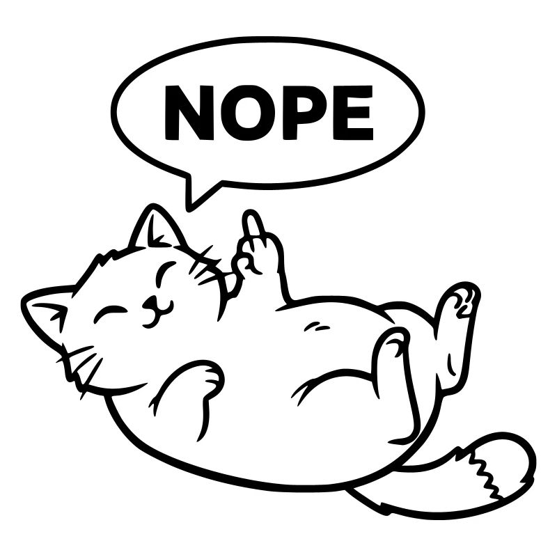 Plan du chat qui rire non