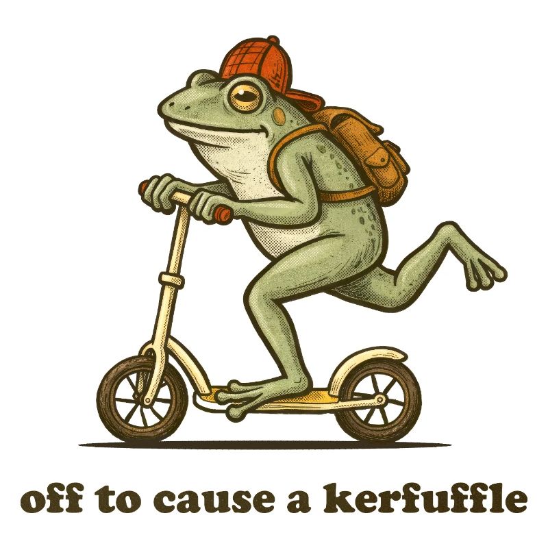 Off to cause a kerfuffle 
