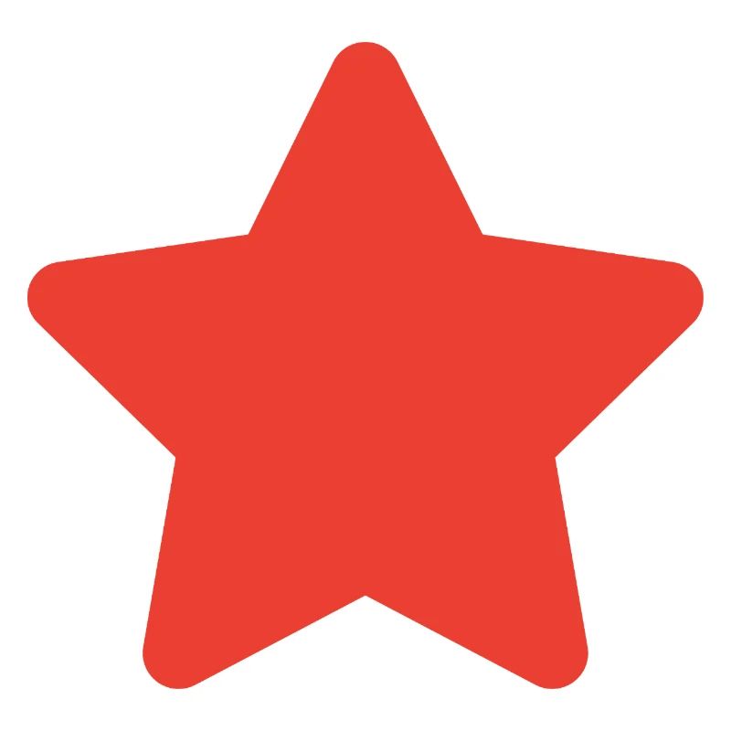 Red Star Minimal Graphic