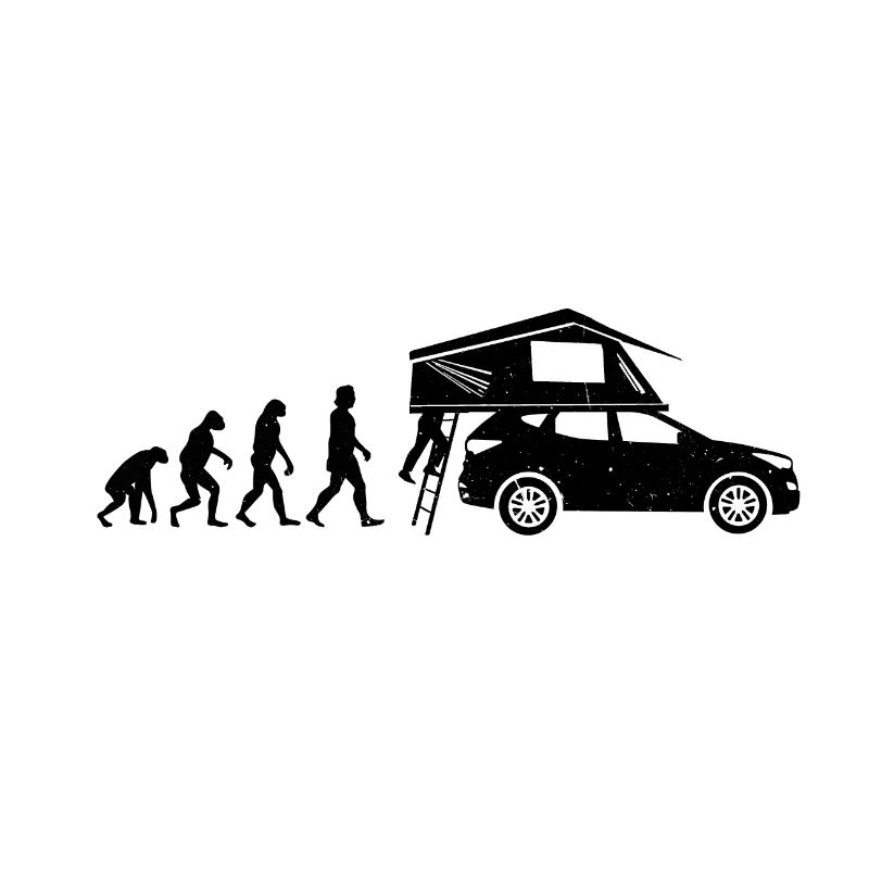 Dachzelt Evolution Geschenk für Camper Camping