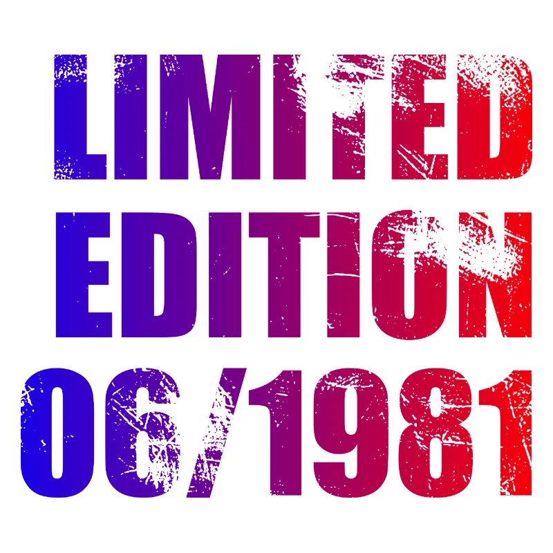 44e anniversaire Edition limitée 06/1981