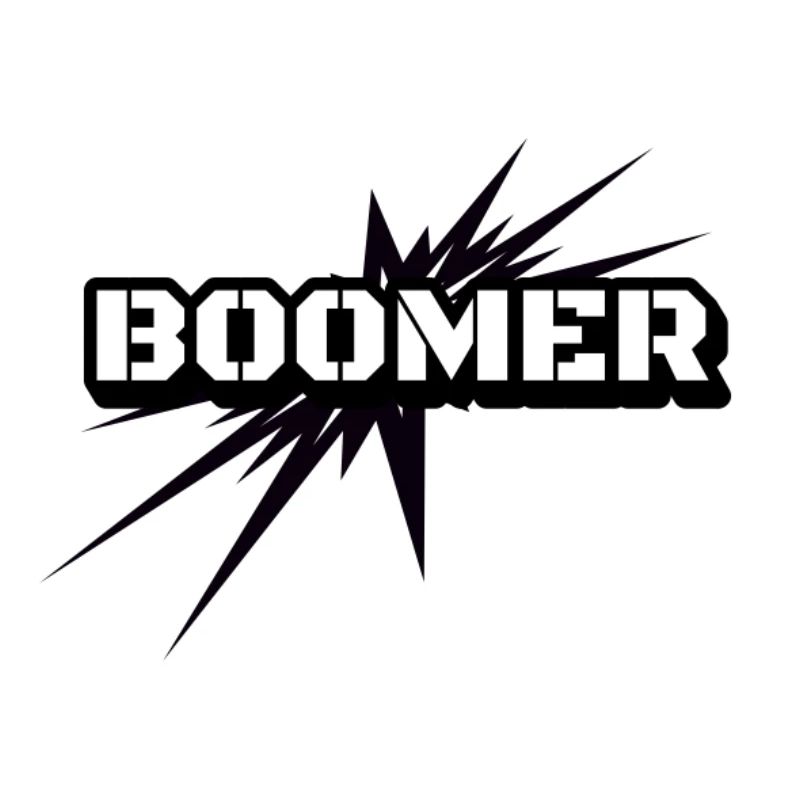 Boomer Exploded Font