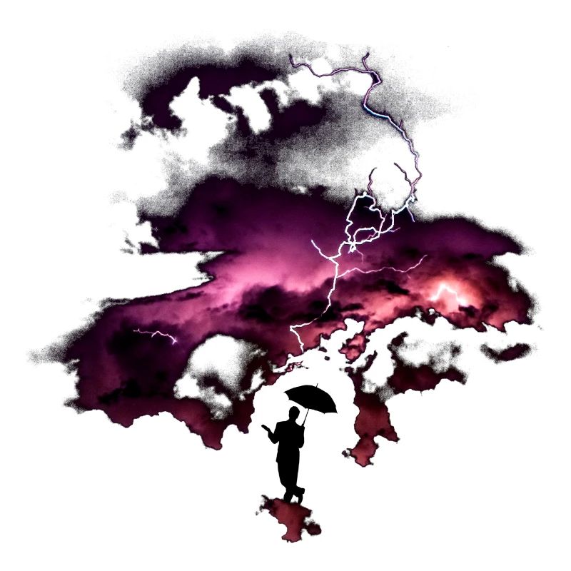 Lightning thunderstorm
