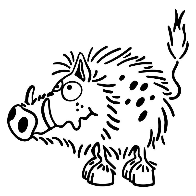 Süßes Wildschwein