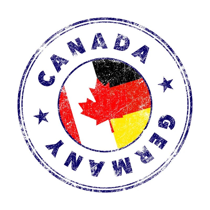 CANADA GERMANY Stamp