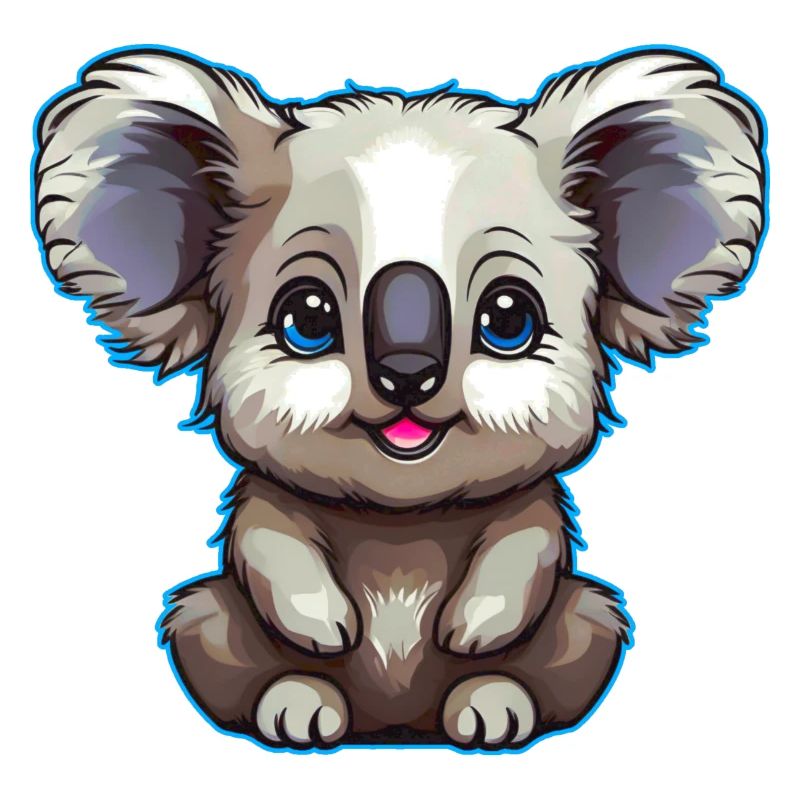 Cute Australian Cuddly Koala Bear