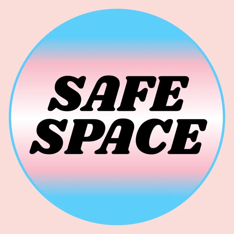 TRANS safe space - transgender pride