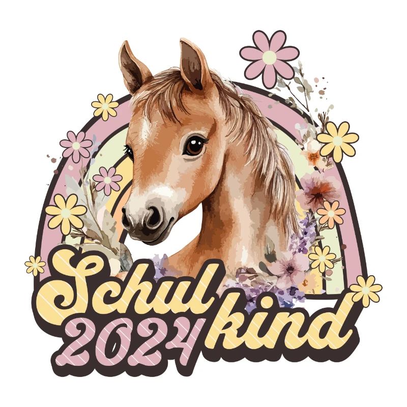Schulkind 2024 Pferd Einschulung Schule Schüler