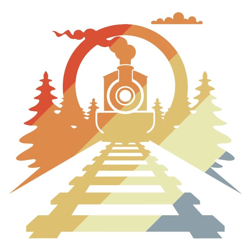 Railway Retro Style