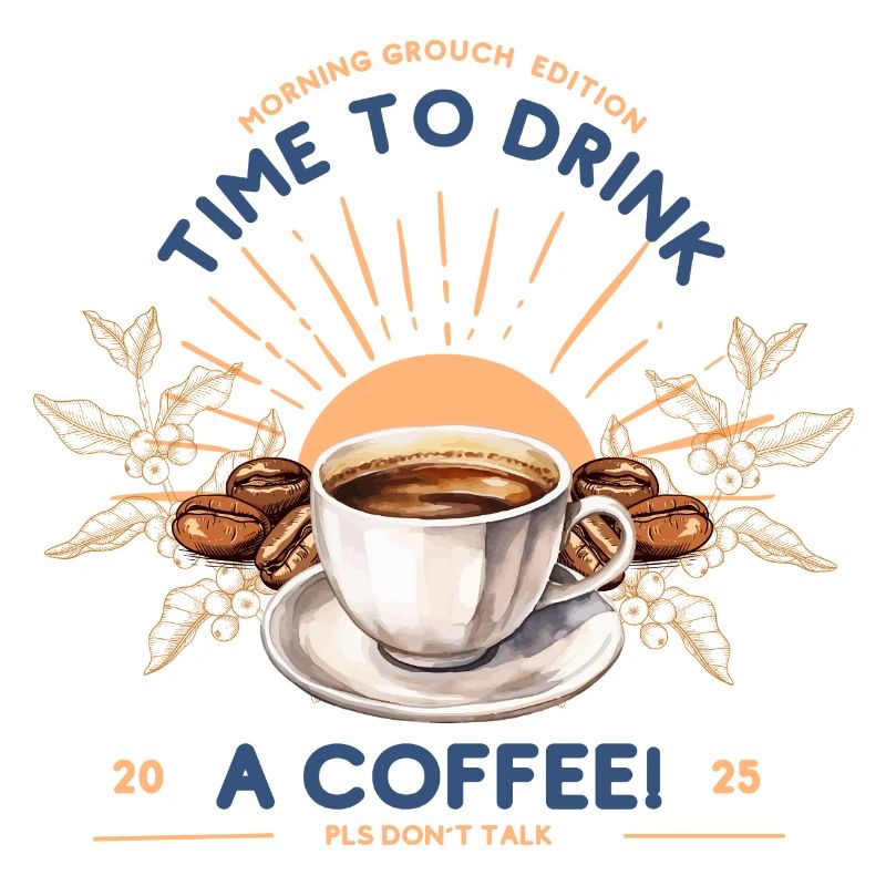 Il est temps de boire du café – Ne pas déranger