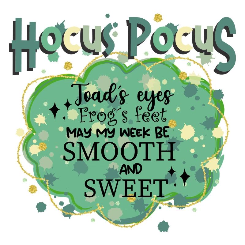 Hocus Pocus/Yeux de crapaud.... Sort pour Halloween