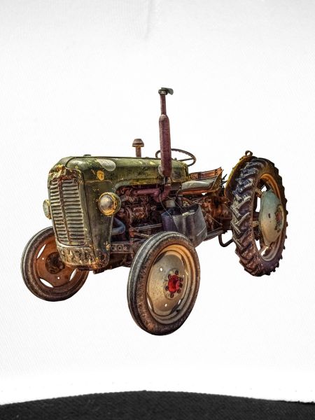 grüner Traktor Oldtimer