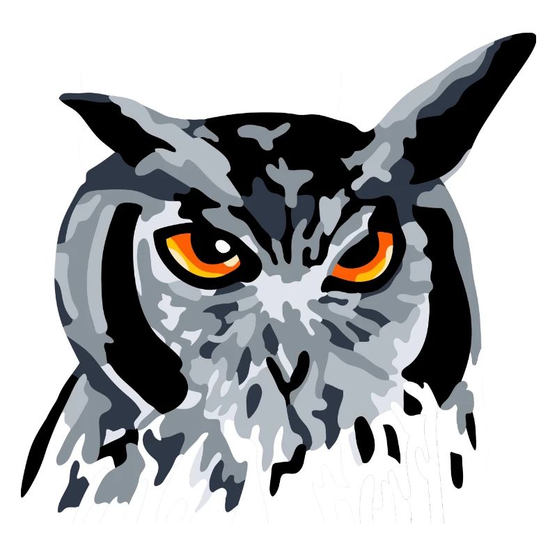 Eule Uhu Kauz Vogel