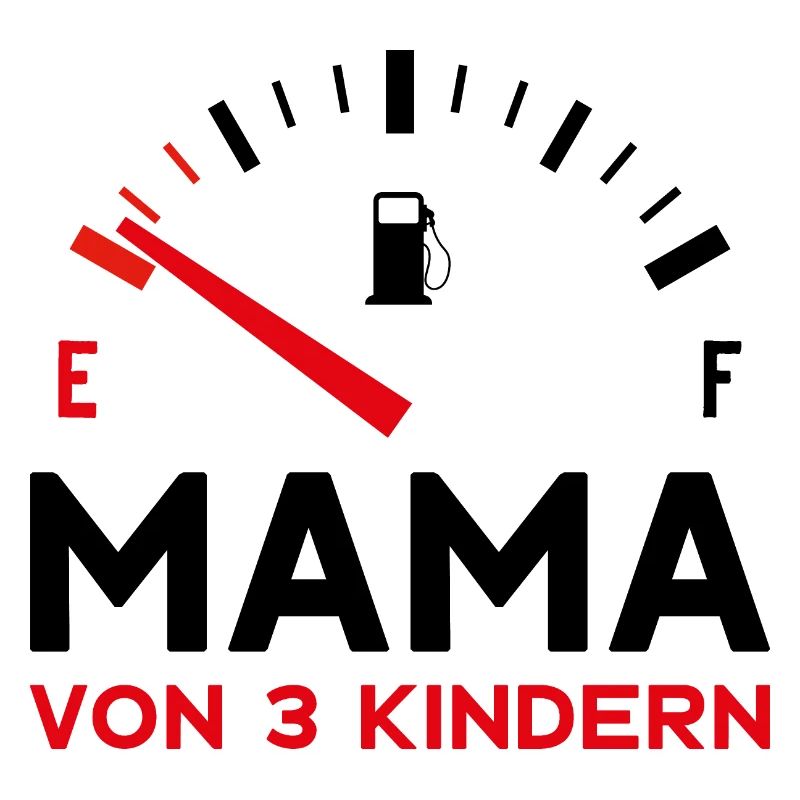 MAMA 3 KINDER MUTTER DREI KINDER MUTTERTAG
