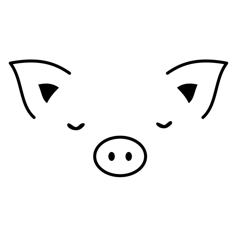 Schwein Sau Schweinchen Ferkel Eber I Geschenkidee