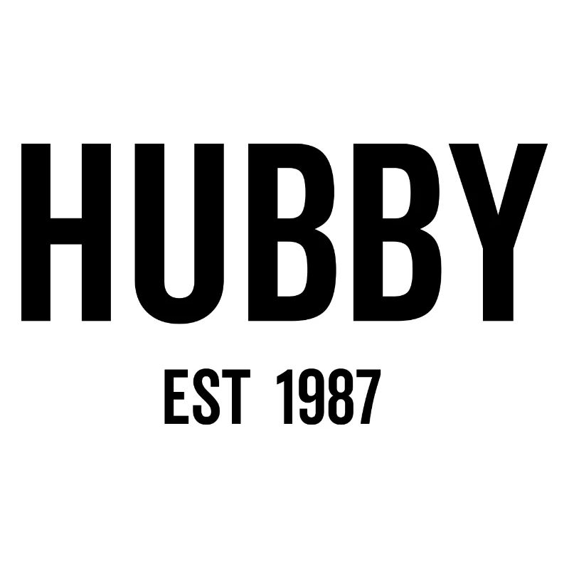 Hubby Est 1987