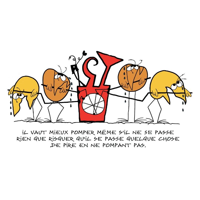 Les Shadoks, une vie de pompage !