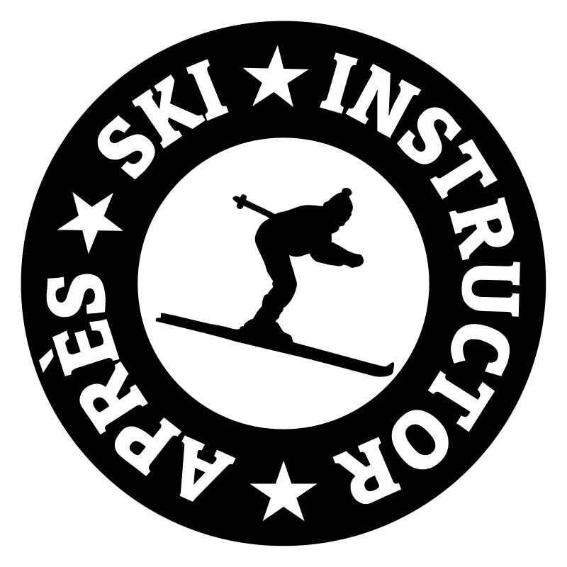 Après-Ski Instructor Skifahrer Skilehrer