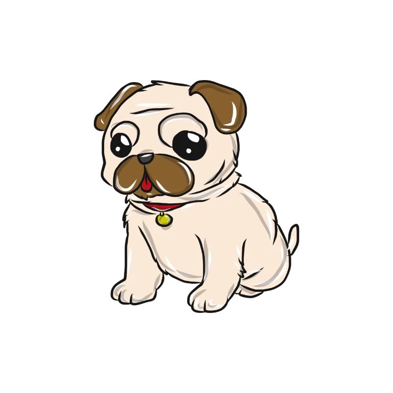 Hund Mops