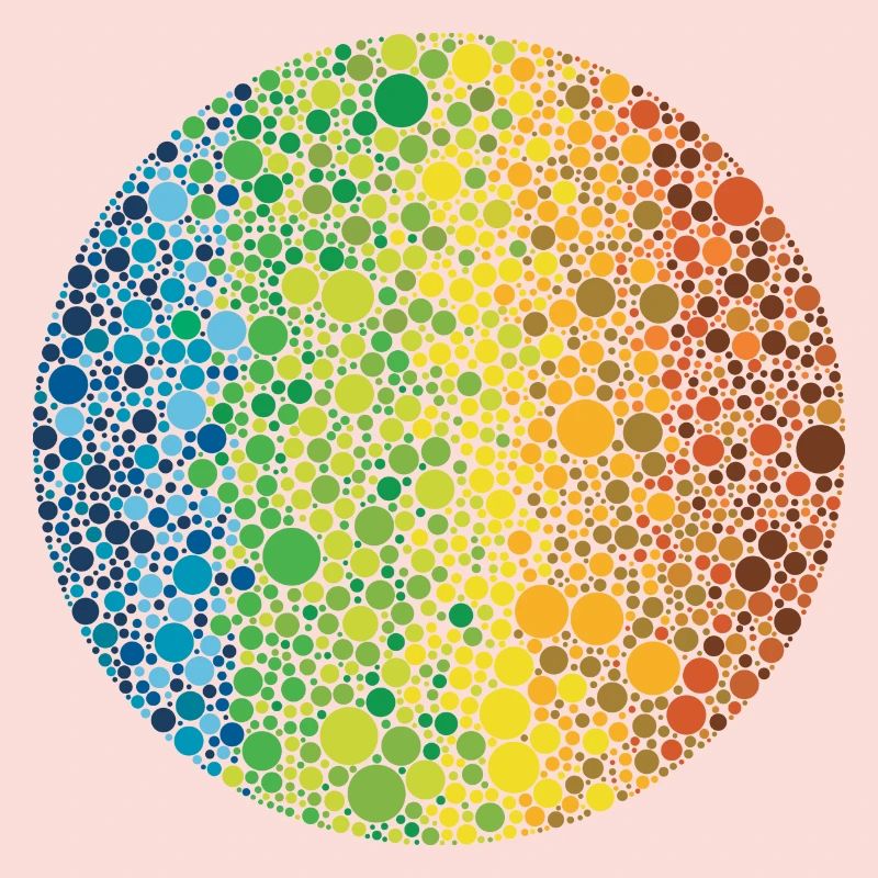 Sphère: composition des points en couleur