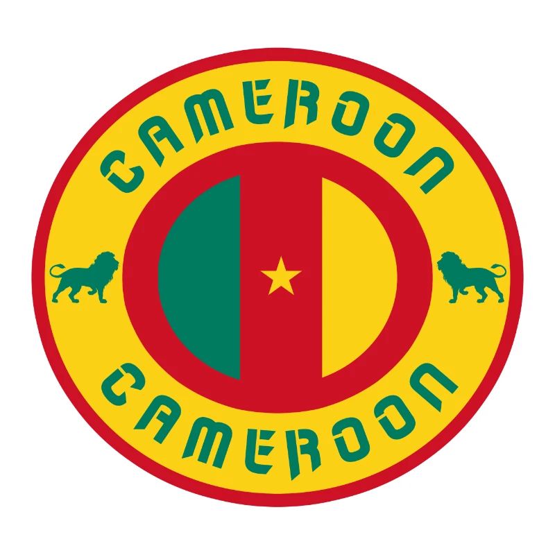 Cameroon vintage circle / gift idea