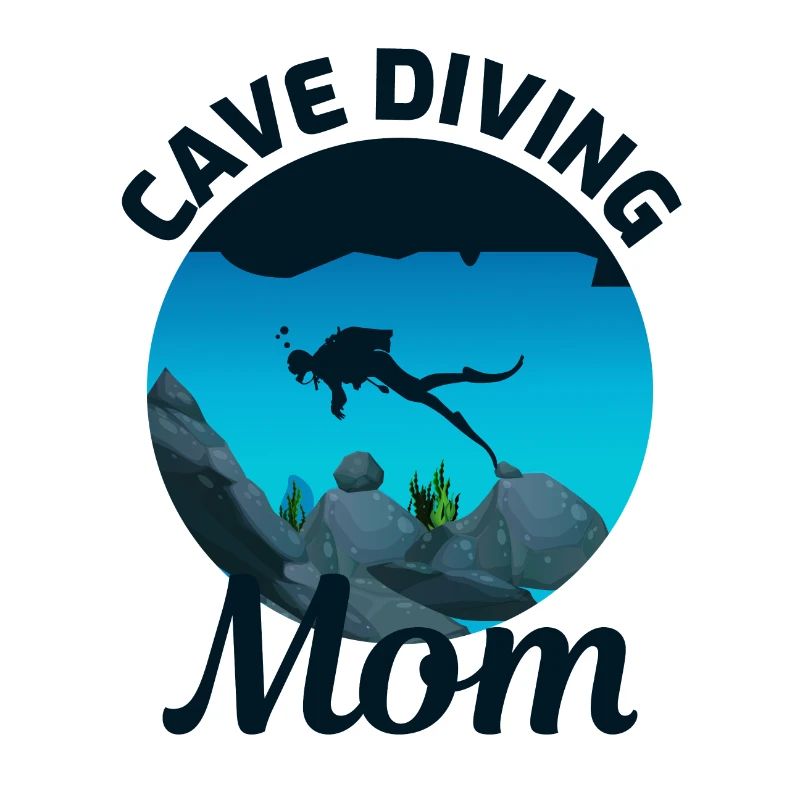 Höhlentauchen Mutter Muttertagsgeschenk