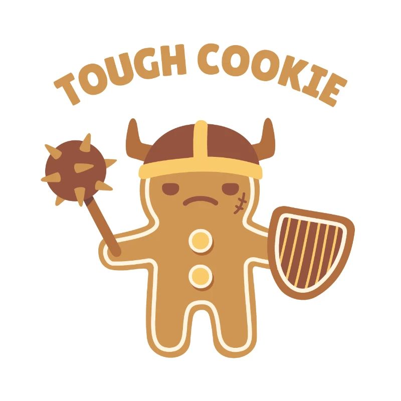 Guerrier Gingerbread Man Tough Cookie