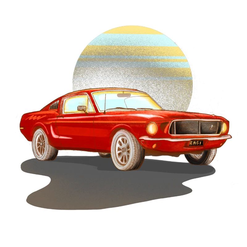 Auto rotes Auto