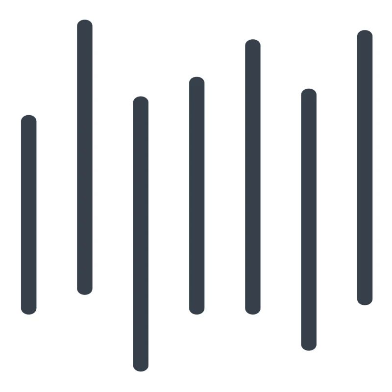 Linienrhythmus Dunkelblau