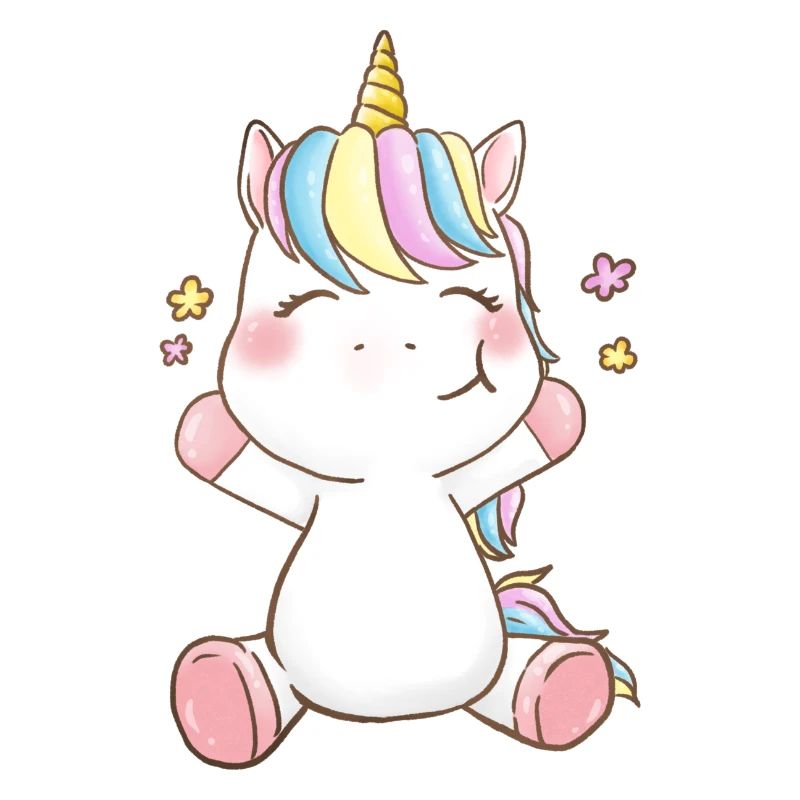 Fröhliches Einhorn