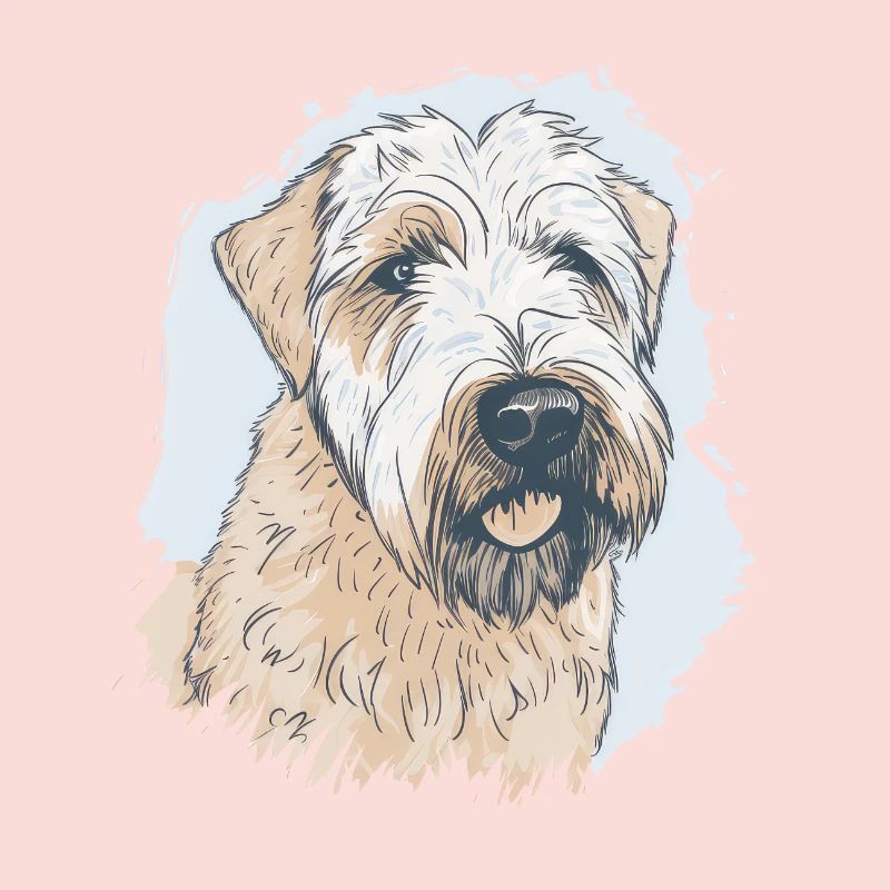 Terrier de blé à poil doux