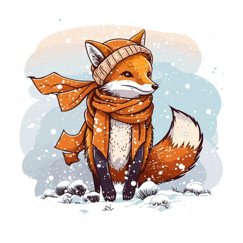 Fuchsiger Winter