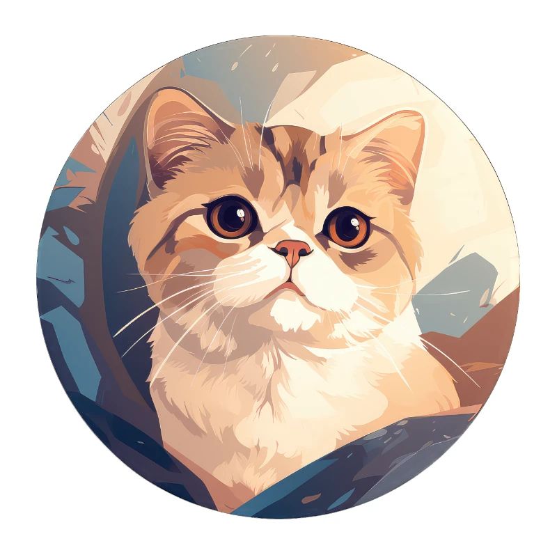 Scottish fold-eared cat