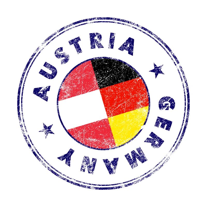 AUSTRIA GERMANY Stamp