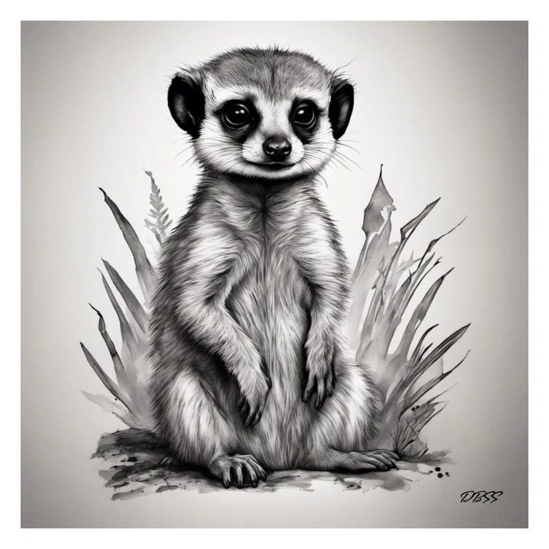 Suricate de bébé