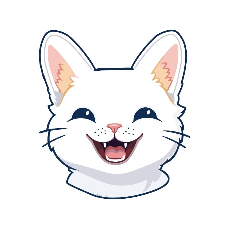 Illustration d’aquarelle de bande dessinée de chat égéen