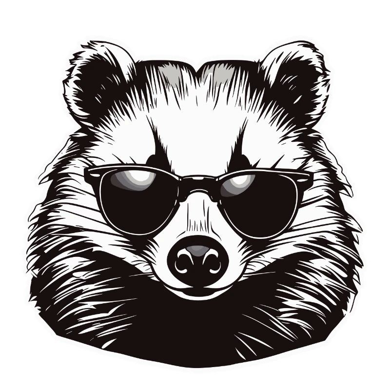 Badger / Rodent / Animal / Stripe / Wild