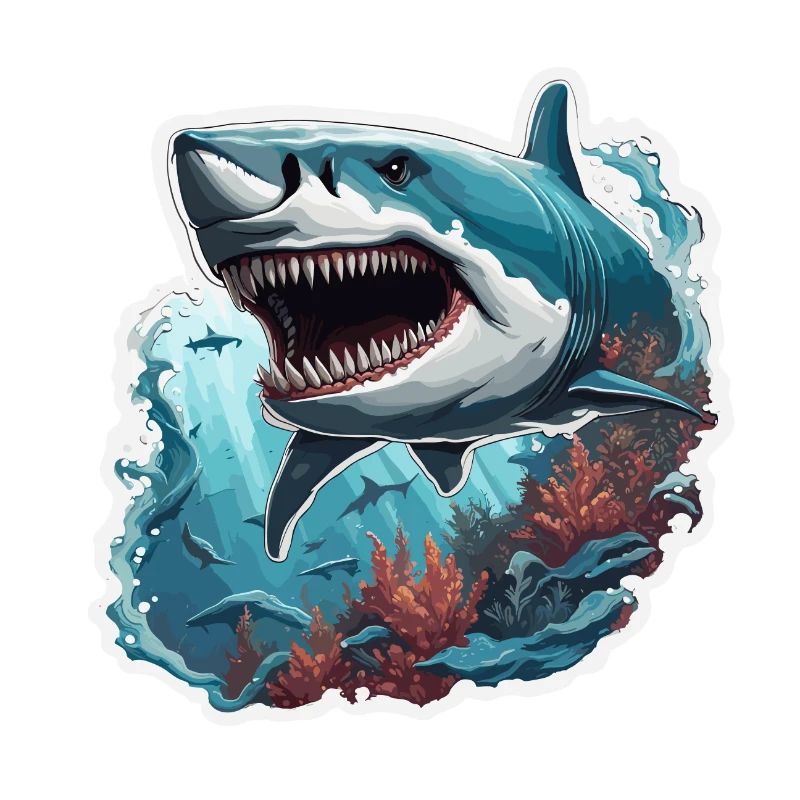 Requin / Faune / Sous-marin / Mer / Océan