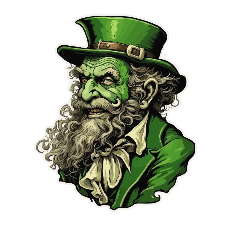 Leprechaun / Leprechaun / Vert / Gingembre / Irlande