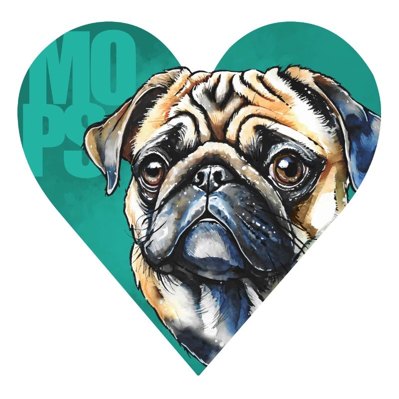Mops Portrait