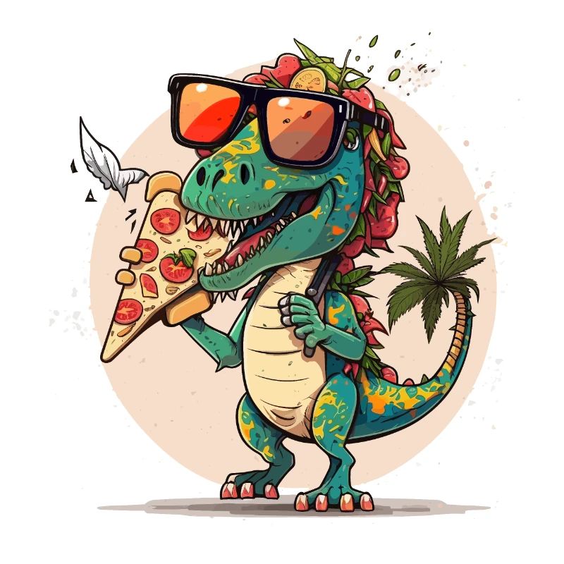 Pizza-saurus