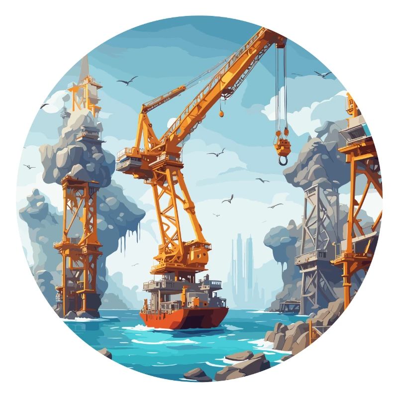 Grue / de chantier / treuil / système de grue