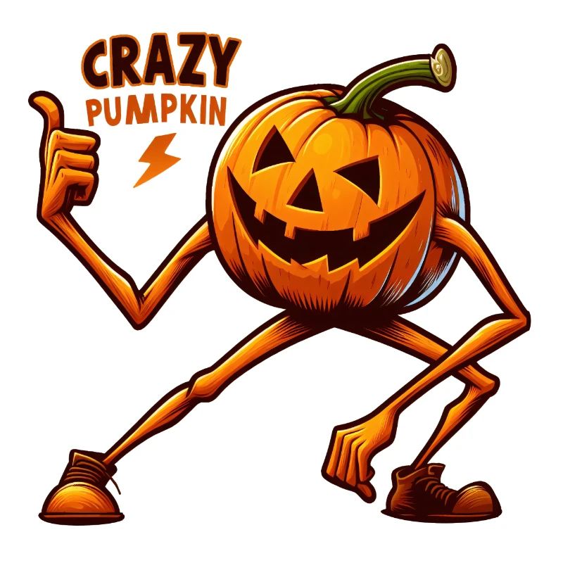 Crazy Veggies: Pumpkin Poser