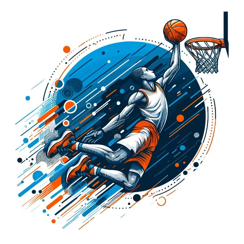Basketball Dunking Geschenk